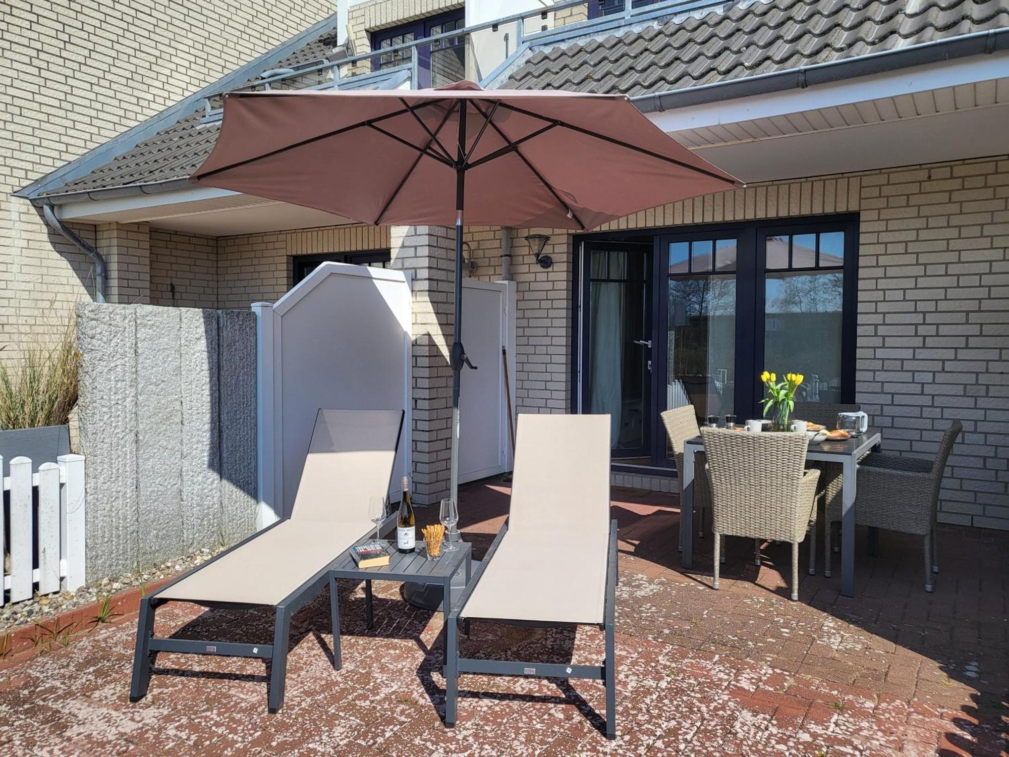 Ferienwohnung Deichglueck - Direkt Am Boehler Sandstrand Sankt Peter-Ording Exterior foto